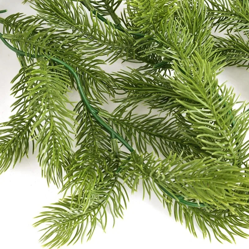 Artificial Pine Needle Garland | 1.8m Green Christmas Décor