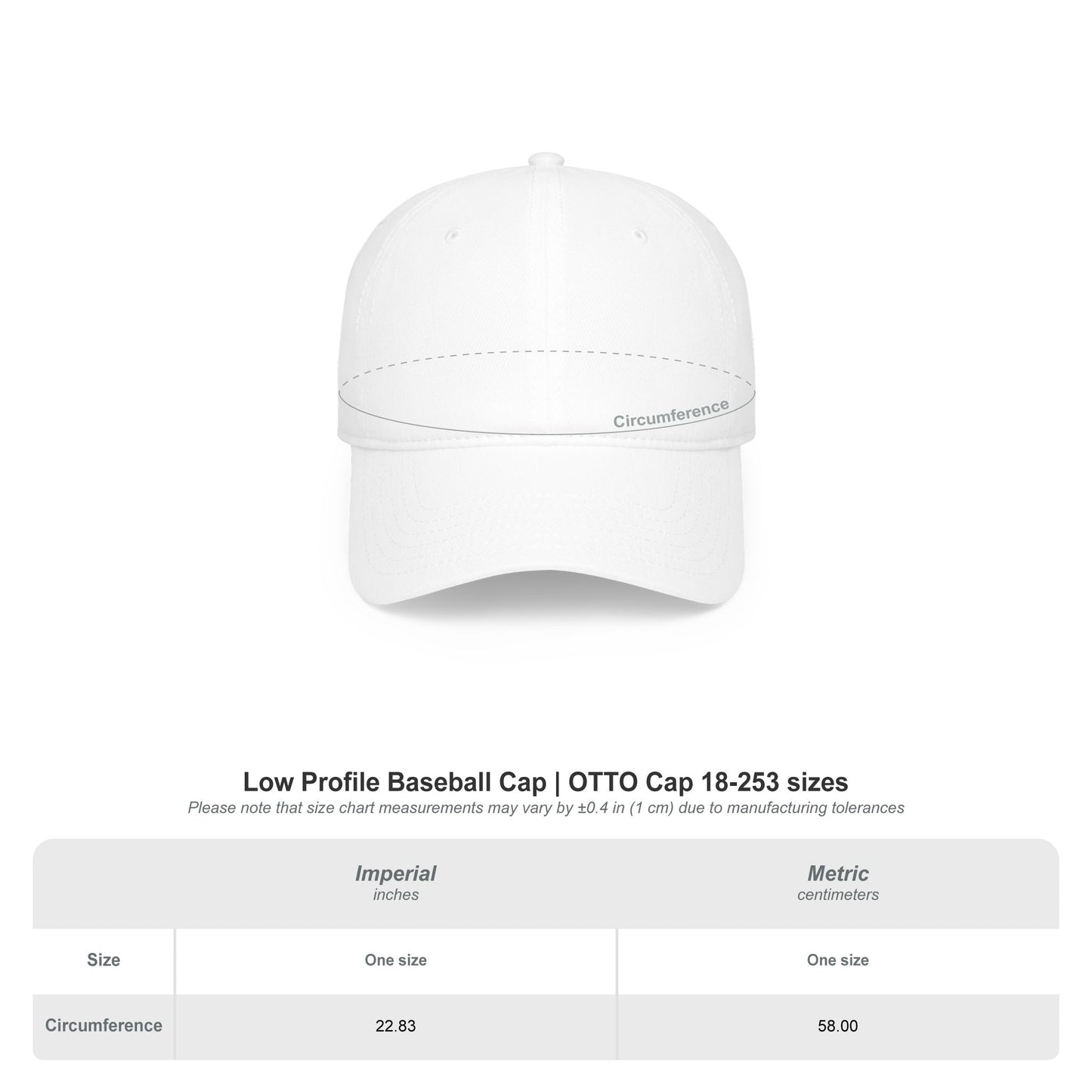 bayLieNZ Low Profile Casual Dad Hat