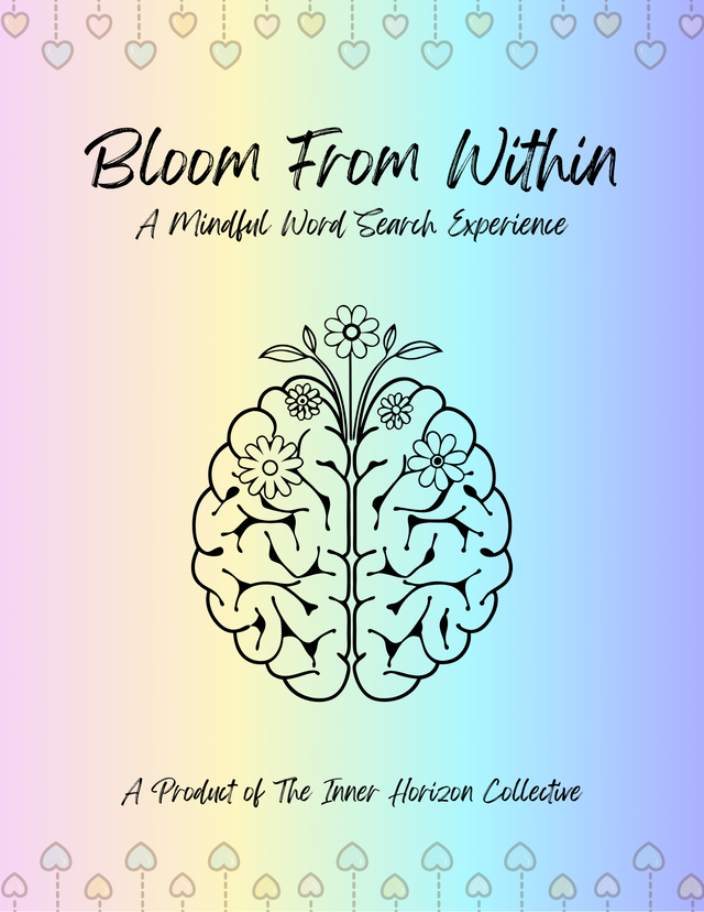 Bloom From Within: Mindful Word Search Puzzles for Relaxation & Self-Care