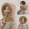 Knit Winter Hood Scarf Set