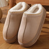 Plush Platform House Slippers