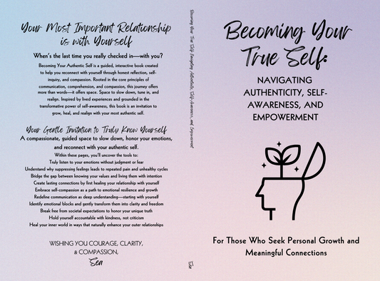 Front cover of Becoming Your True Self: Navigating Authenticity, Self-Awareness & Empowerment — digital eBook version by The Inner Horizon Collective
