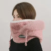 Knit Winter Hood Scarf Set