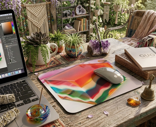 Colorful Jelly Slice Mouse Pad | Fun & Vibrant Desk Decor for Home Office & Gamers