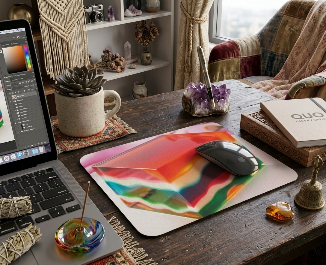 Colorful Jelly Slice Mouse Pad | Fun & Vibrant Desk Decor for Home Office & Gamers
